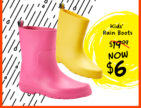 Big lots rain boots deals